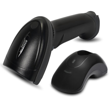 Беспроводной сканер штрих-кода MERTECH CL-2210 BLE Dongle P2D USB Black с подставкой Cradle