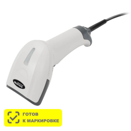 Проводной сканер штрих-кода MERTECH 2310 P2D HR SUPERLEAD USB белый